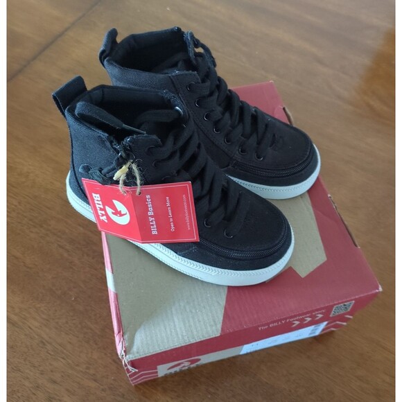 BILLY Footwear Kids' Adaptive High Top Sneakers size 11M New in Box